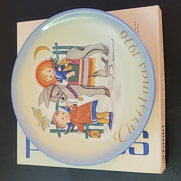 Sacred Journey Christmas Plate 1976 - Picture 1 of 5